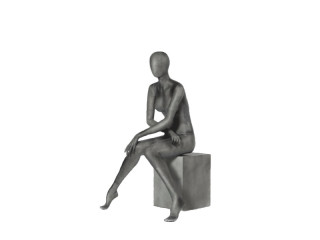 Mannequin Elements Dame PF06 schwarz-vintage H 131 cm