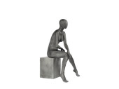 Mannequin Elements Dame PF06 schwarz-vintage H 131 cm