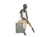 Mannequin Elements Dame PF06 schwarz-vintage H 131 cm