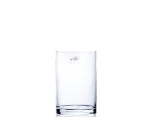 Glasvase "Zylinder" Ø 10cm, H 15cm
