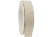 Band Taft "100% Nature" creme 25mm x 20m