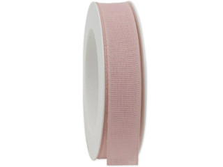 Band Taft "100% Nature" rosa 25mm x 20m