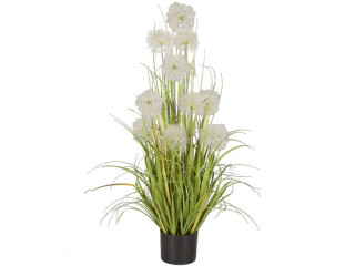 Grasbündel mit Pusteblumen H 98 cm, Ø 50 cm