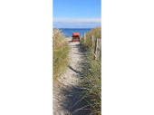 Textilbanner "Ostsee/Pfad" natur, 75 x 180cm...
