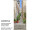 Textilbanner Pflanzengasse 75x180cm, grau/braun Schlauchnaht oben+unten
