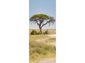 Textilbanner "Steppen-Baum" 75 x 180cm,...