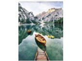 Display-Banner "Alpensee/Boot" 150 x 200cm,...