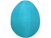 Ei-Lampion Nylon XL blau Ø 80 x H 100cm