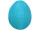 Ei-Lampion Nylon XL blau Ø 80 x H 100cm
