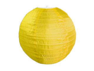 Lampion Nylon Ø 40cm gelb