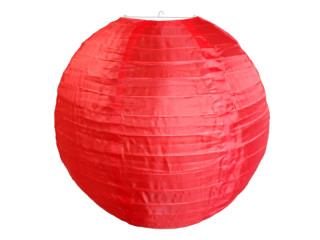 Lampion Nylon Ø 60cm rot