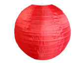 Lampion Nylon Ø 60cm rot