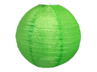 Lampion Nylon Ø 60cm grün