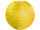 Lampion Nylon Ø 80cm gelb