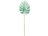 Monstera-Blatt "Color" mint L 75cm