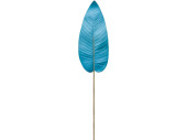 Canna-Blatt "Color" L 100cm hellblau
