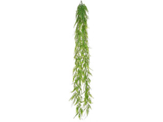 Feder-Farn Hänger grasgrün, L 167cm, schwer entflammbar B1