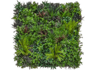 Pflanzen-Matte "Living Wall" B1 grün, 100 x 100cm schwer entflammbar