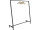 Konfektionstständer "Quadro" schwarz matt,  B 156 x T 50 x H 165cm