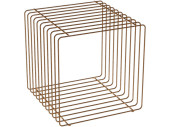 Warenträger "Würfel-Gitter" 40 x 40 x 40cm kupfer