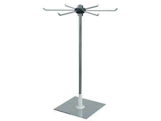 Accessoires-Ständer chrom H 40cm, oben Ø 27cm