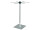 Accessoires-Ständer chrom H 40cm, oben Ø 27cm