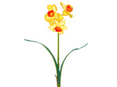 Osterglocke / Narzisse 35cm, mit 3 Blüten, gelb