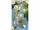 Textilposter Blüten weiss "Monikal" 170 x 95cm mit Aufhängung, auch für Aussen