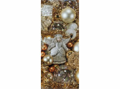 Textilbanner Engel/Kugeln "Cecilia" 180 x 75cm...