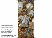 Textilbanner Engel/Kugeln "Cecilia" 180 x 75cm...