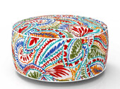 inflatable stool multicolour Capri design Ø 53cm,...