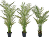 Palme Areca getopft grün, schwer entflammbar B1,...