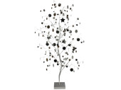 Spiegelbaum mit Sternen H 90cm x Ø 50cm Sterne...
