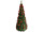 sapin de Noël "Pull-Up" rond H 180cm avec boules, lumière et rubans