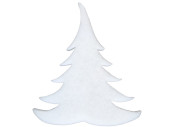Tanne aus Watte 4cm dick, H 60cm, schwer entflammbar