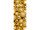 Textilbanner Weihnachtkugeln 75x180cm, gold, Schlauchnaht oben+unten