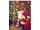 Display-Banner Nikolaus/Baum 150 x 200cm, rot/braun, inkl. Aufhängung
