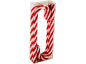 Zuckerstangen 6 Stück rot/weiss, L 15cm
