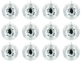 Weihnachtskugel "Spiegelkugel" silber, Ø...