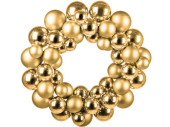 Kugelkranz glanz-matt B1 gold-champagner, Ø 60cm