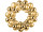 Kugelkranz glanz-matt B1 gold-champagner, Ø 60cm