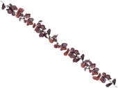 Eucalyptus-Girlande burgund, L 180cm