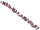 Eucalyptus-Girlande burgund, L 180cm