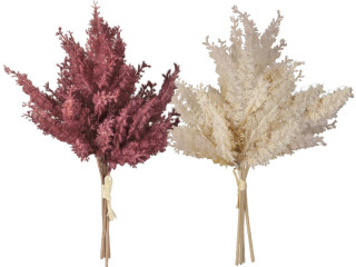 Pampas Gras Bund 4-tlg. L 36,5cm, Ø 25cm künstlich, versch. Farben
