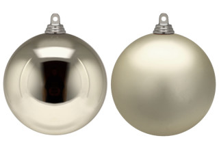boule de Noël B1 taupe, diff. tailles/versions