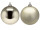 christmas ball B1 taupe, various sizes/versions