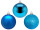 Weihnachtskugel B1 eisblau, versch. Grössen/Ausführungen