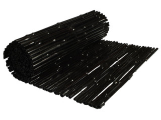 Bambusstabmatte schwarz 50 x L 180cm, Stäbe Ø 10 - 15mm