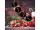 Boule de Noël "Projecteur 3D" rouge, Ø 12cm