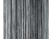 Vorhang "Niagara" H 200 x B 90cm, mit Schlauchnaht, schwarz